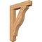 Ekena Millwork Funston Craftsman Smooth Bracket, Western Red Cedar, 5 1/2"W x 32"D x 44"H BKT06X32X44FST04SWR - alternate 1